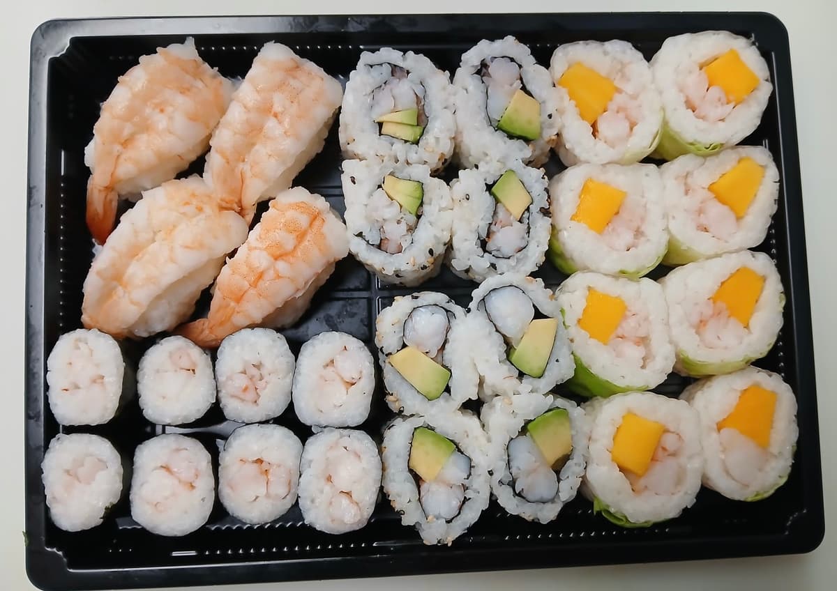 Menu Crevette (28 pcs)